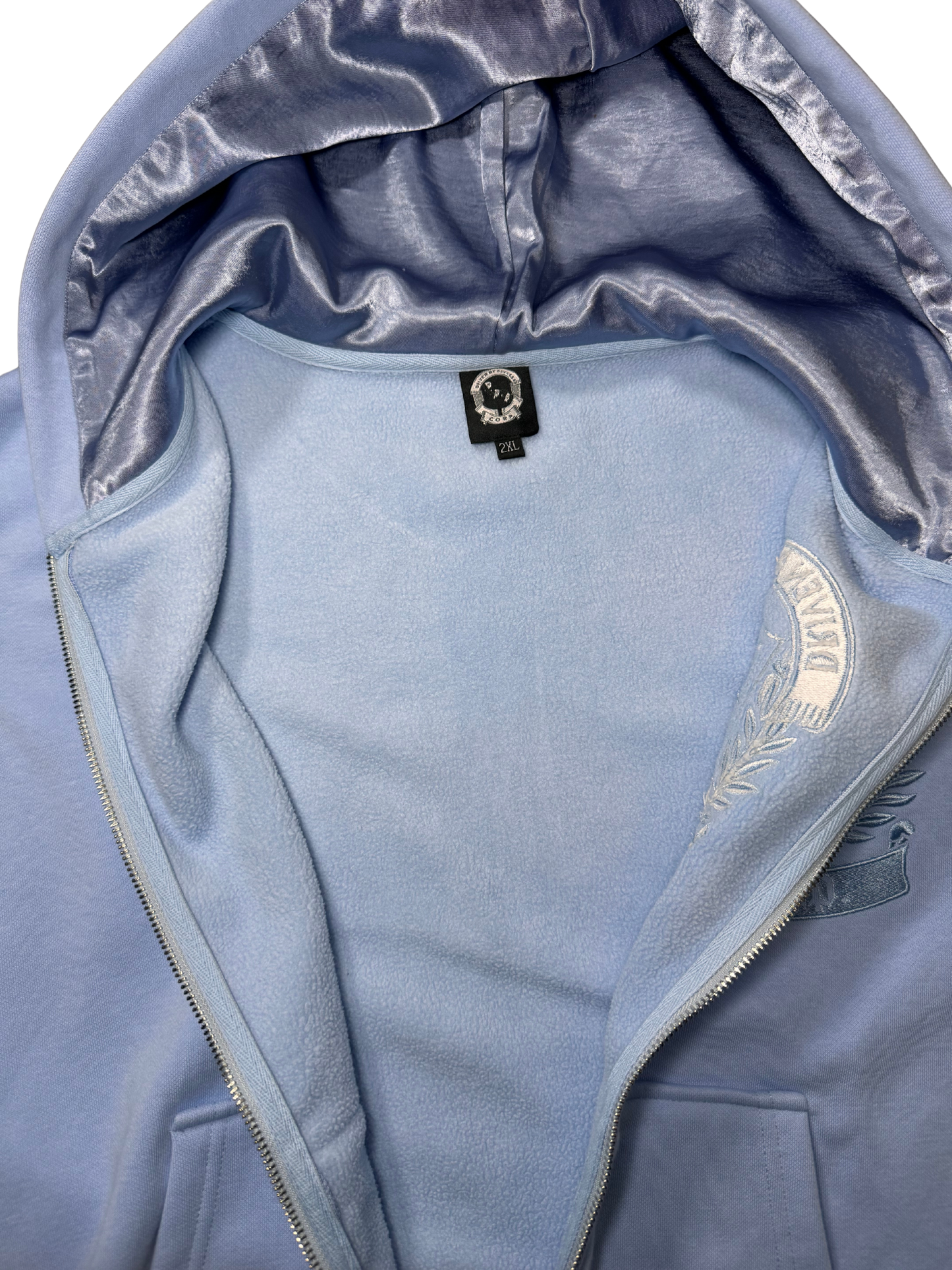 DBS Blue Fall Essentials Zip-up Hoodie