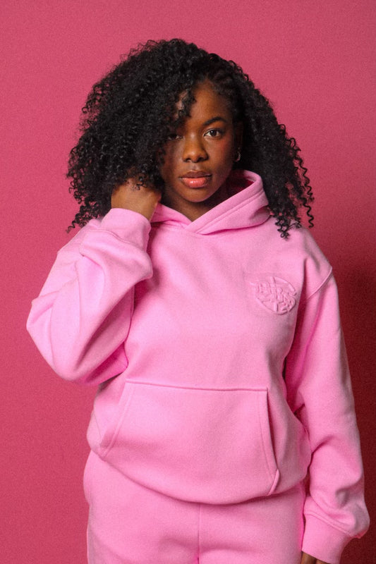 DBS Pink Fall Essentials Hoodie