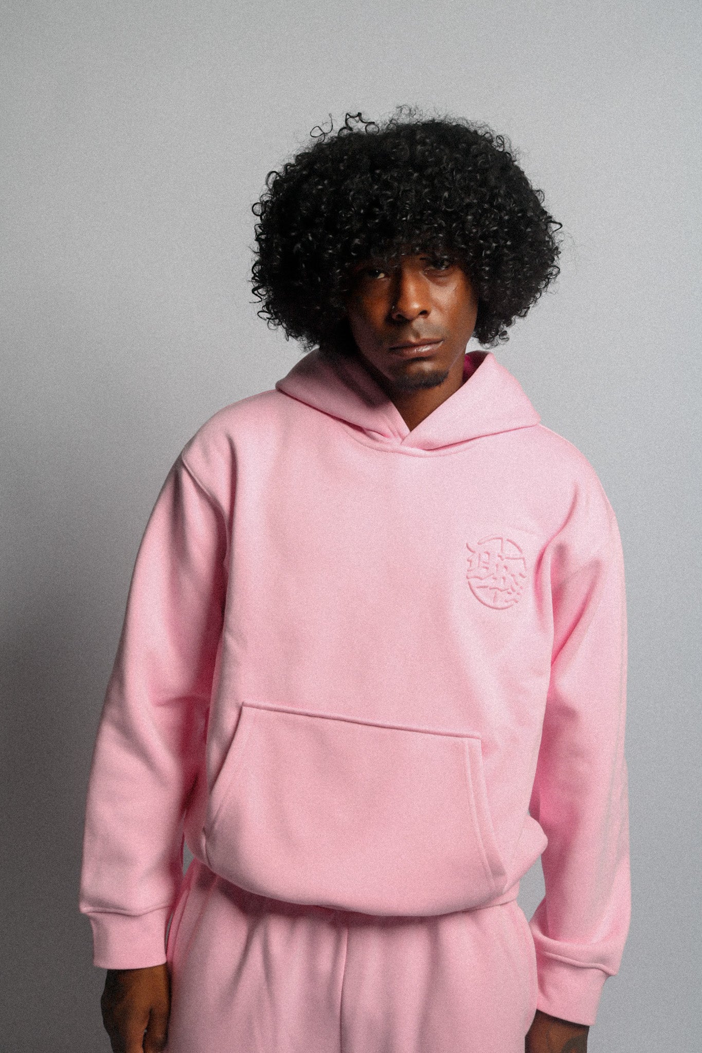 DBS Pink Fall Essentials Hoodie (Mens)